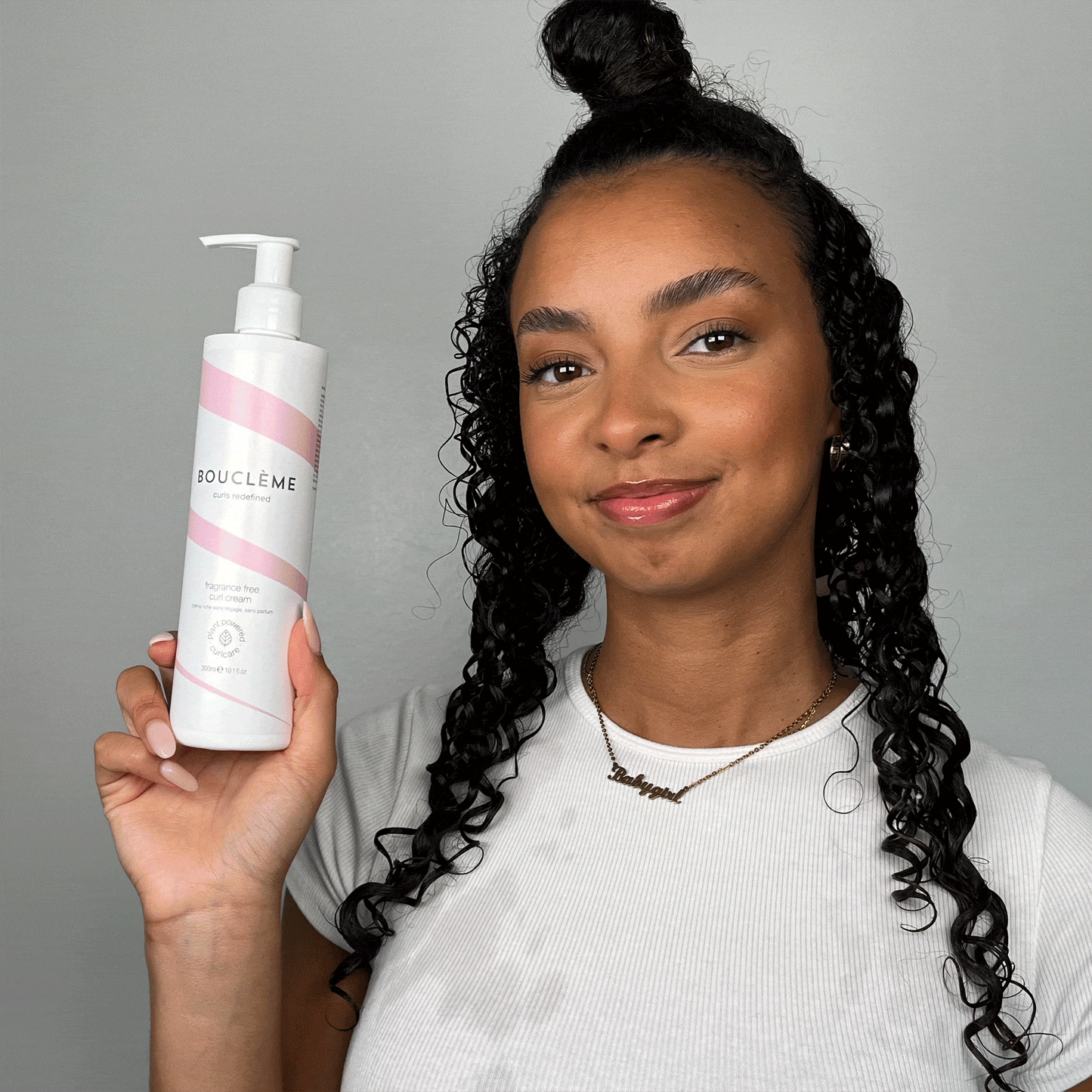 fragrance free curl cream gif