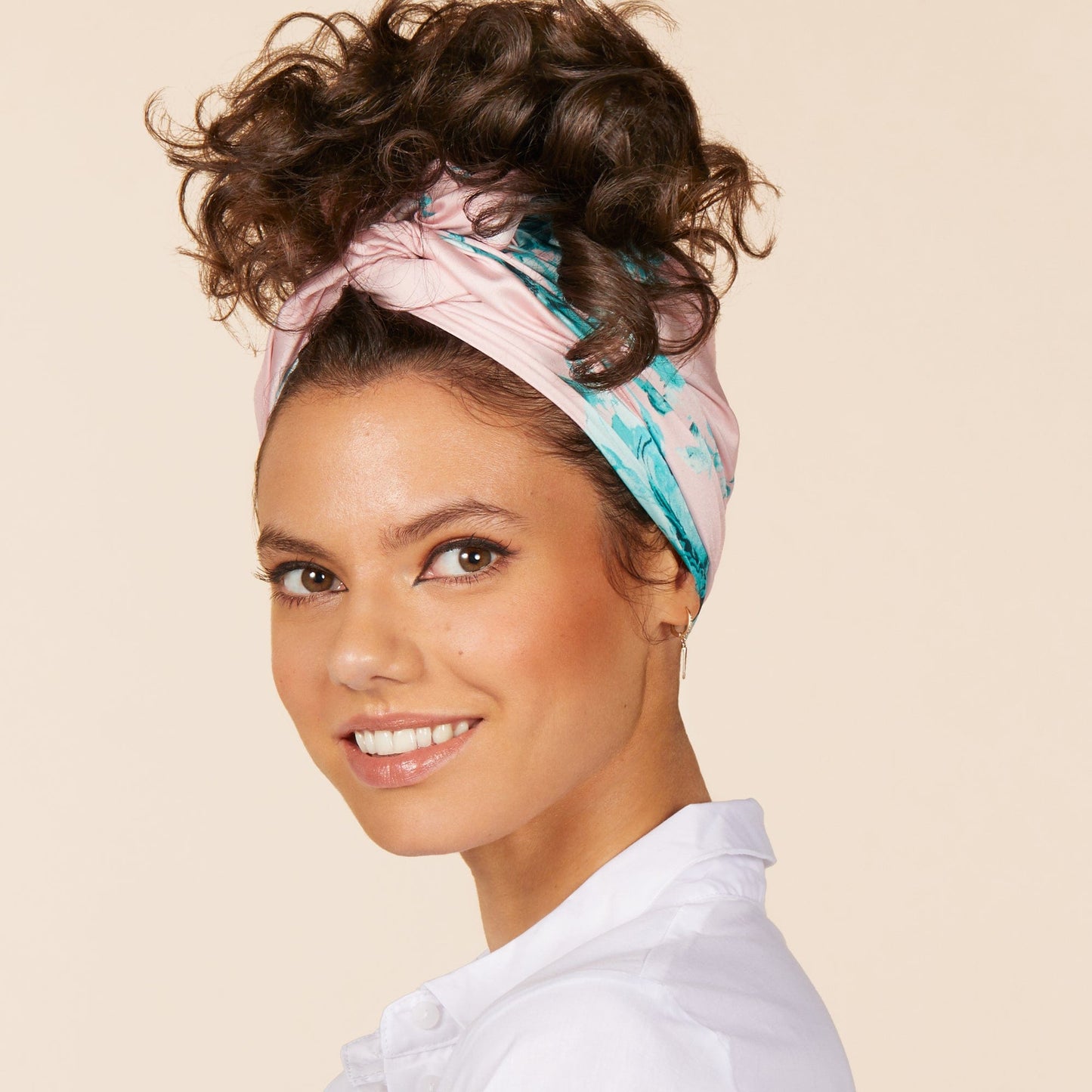 Introducing the Bouclème scarf, designed with British brand Preen using one of their iconic prints in signature Bouclème pastels using 100% recycled polyester. Vegan friendly.