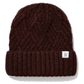 Hot chocolate silk lined beanie