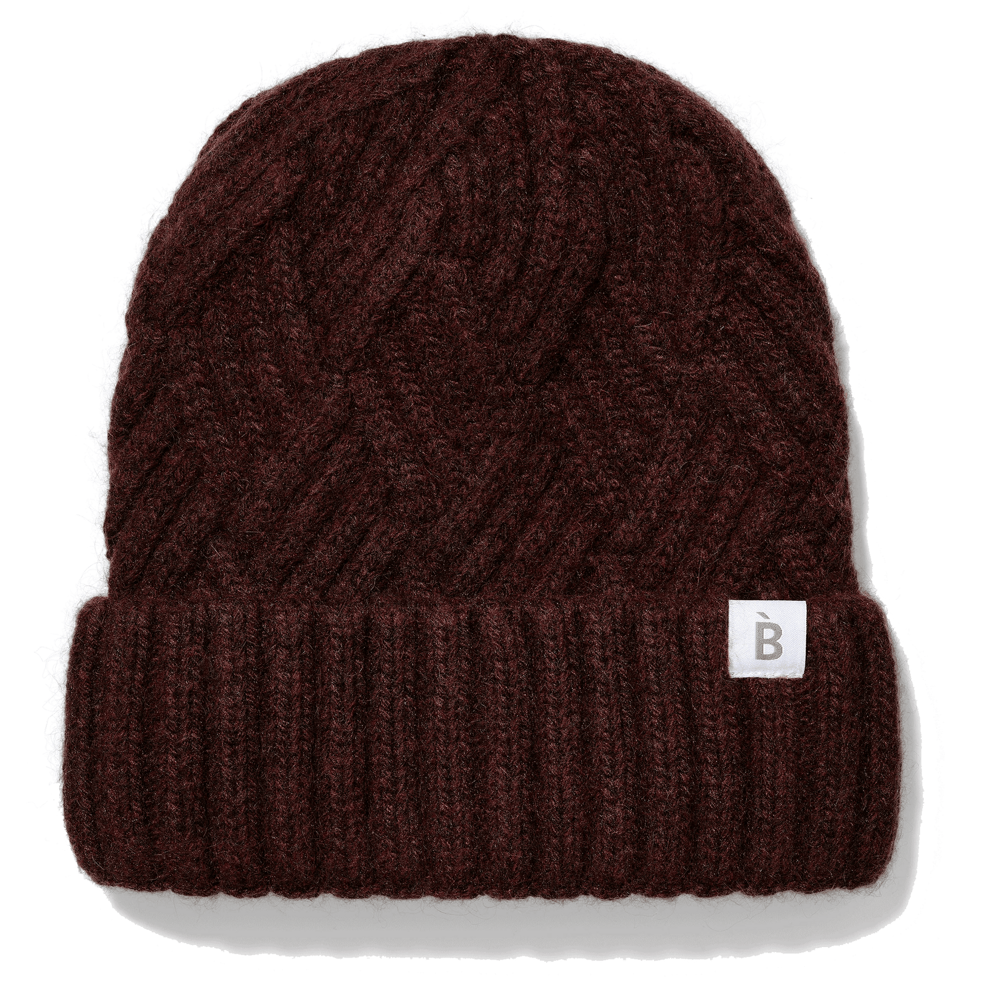 Hot chocolate silk lined beanie