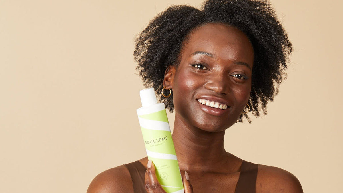 Gentle, non-foaming cream co-wash cleanses without stripping away moisture, boosting curl hydration | Bouclème | Curls Redefined 