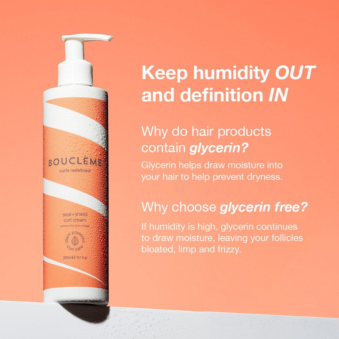 Why you should choose Seal + Shield glycerin free curl cream