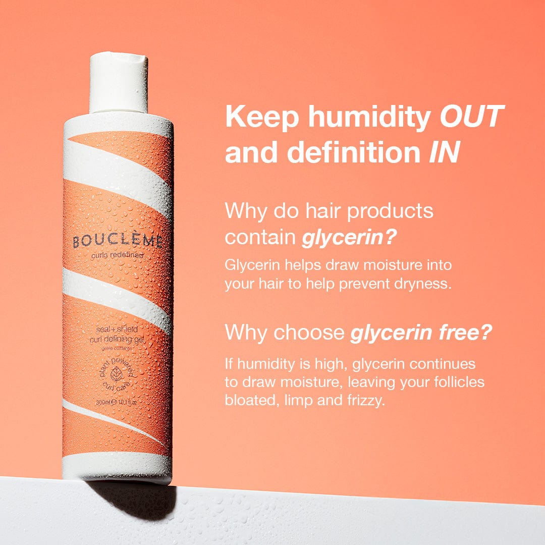 Why you should choose Seal + Shield glycerin free curl defining gel