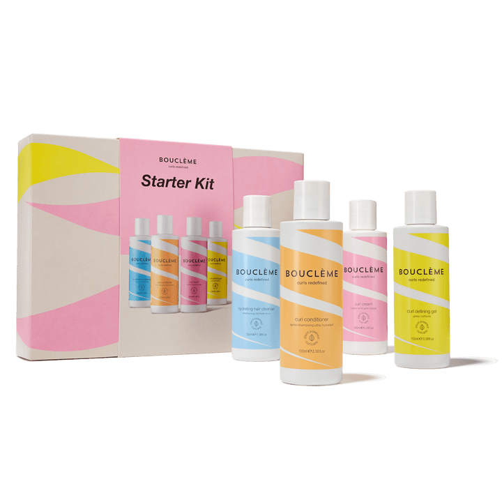 Starter Kit - The perfect introduction to a complete curl care routine, featuring four essentials designed to cleanse, hydrate, and define your curls.